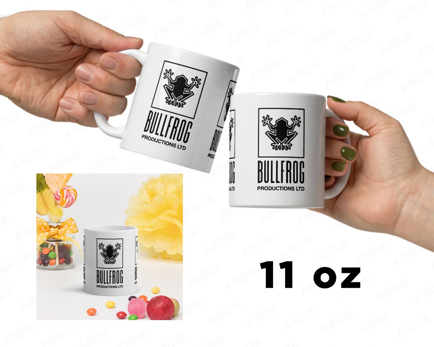 Bullfrog Productions Computer Mug