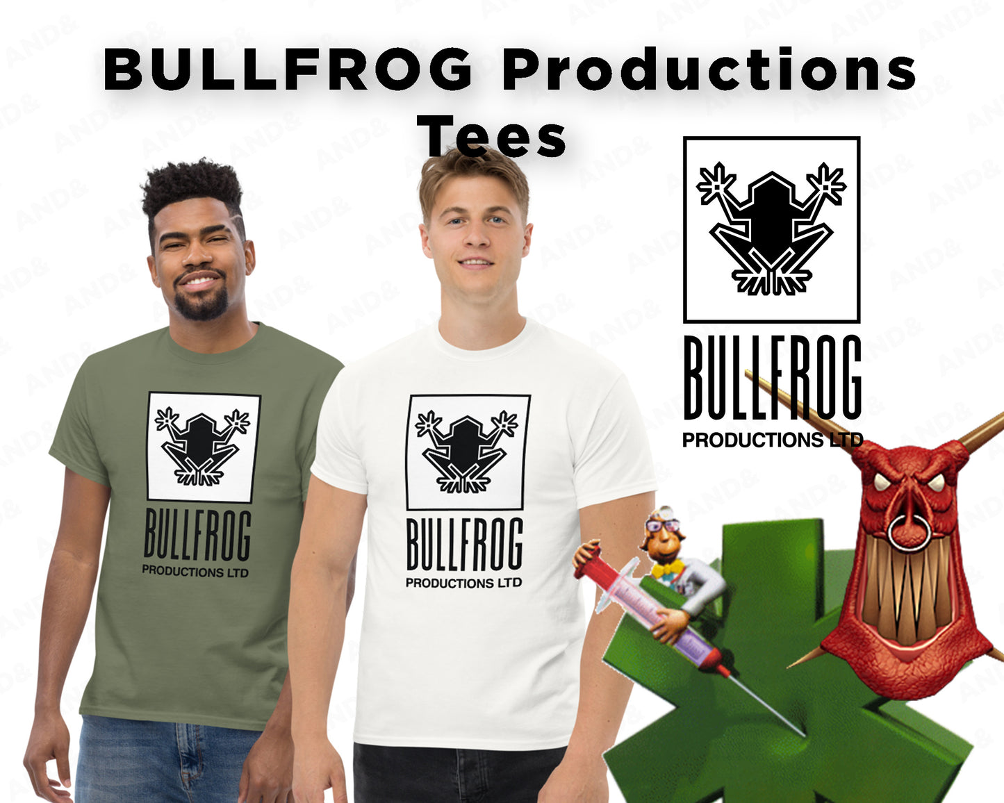 Bullfrog Productions Computer Shirt