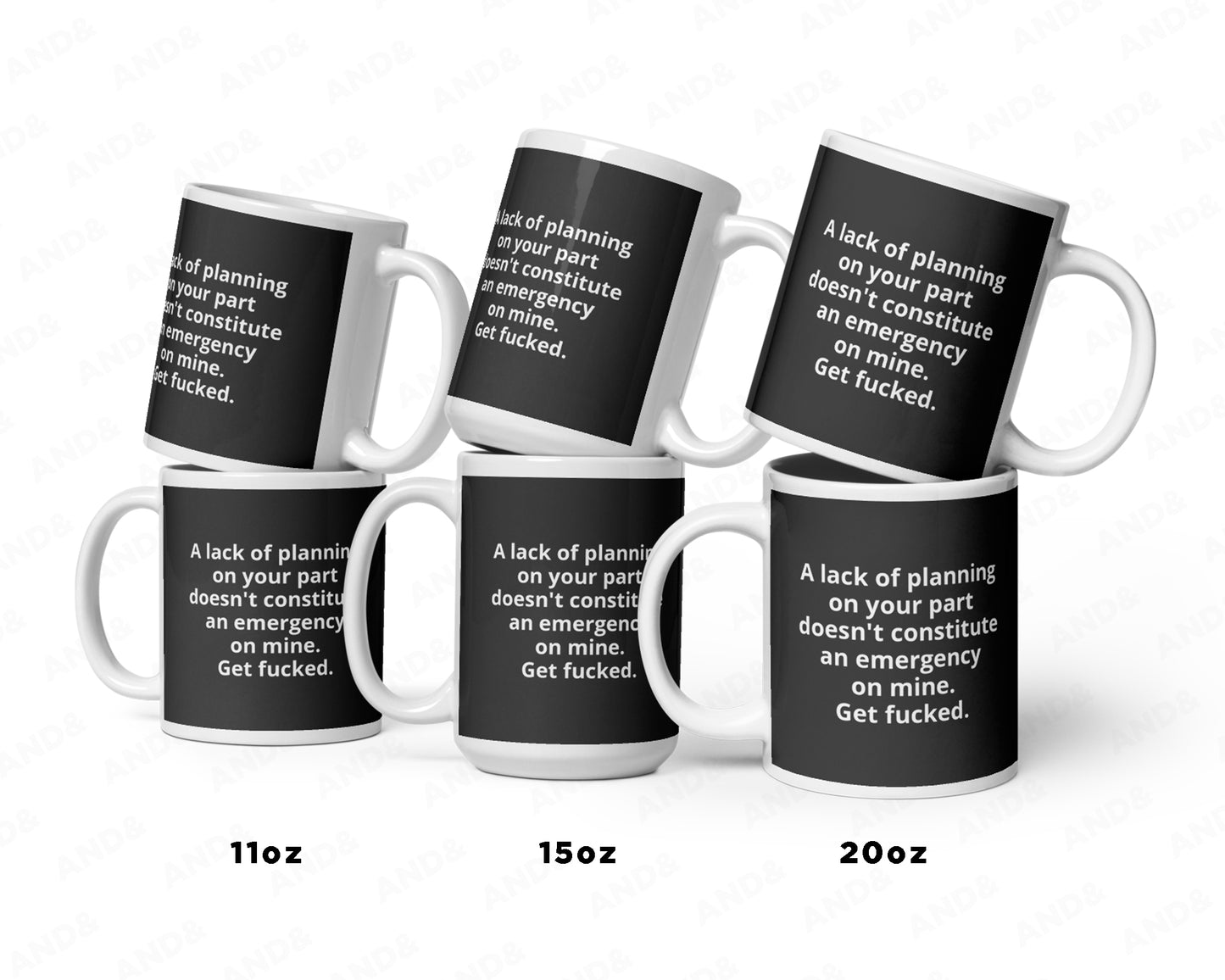Lack of planning Mug