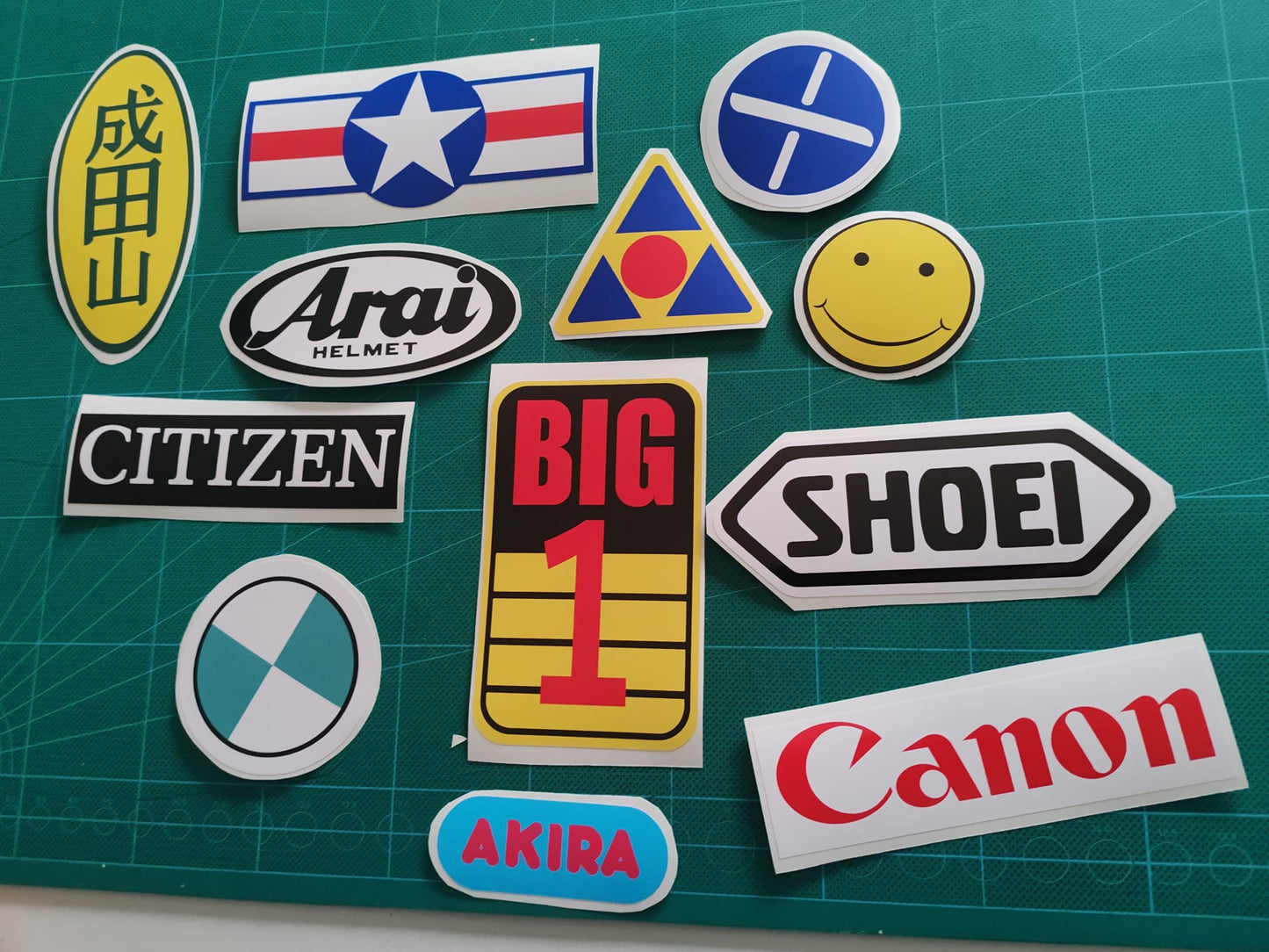 Akira Sticker Set