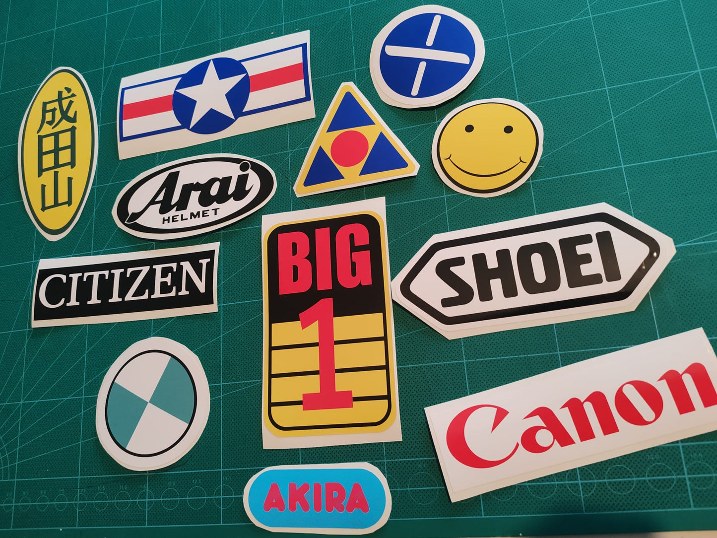 Akira Sticker Set