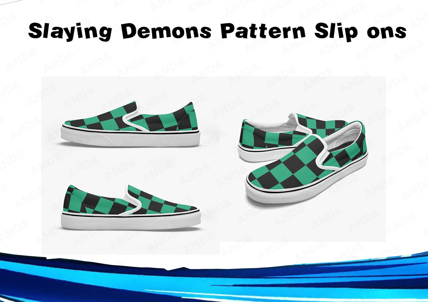 Demon Slayer Slip ons