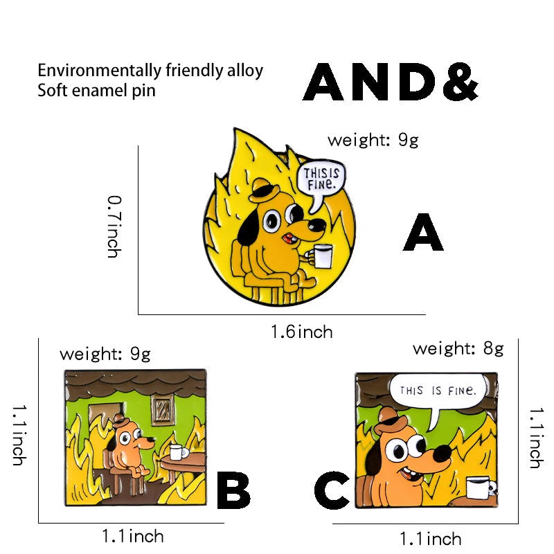 This is Fine Enamel Pin