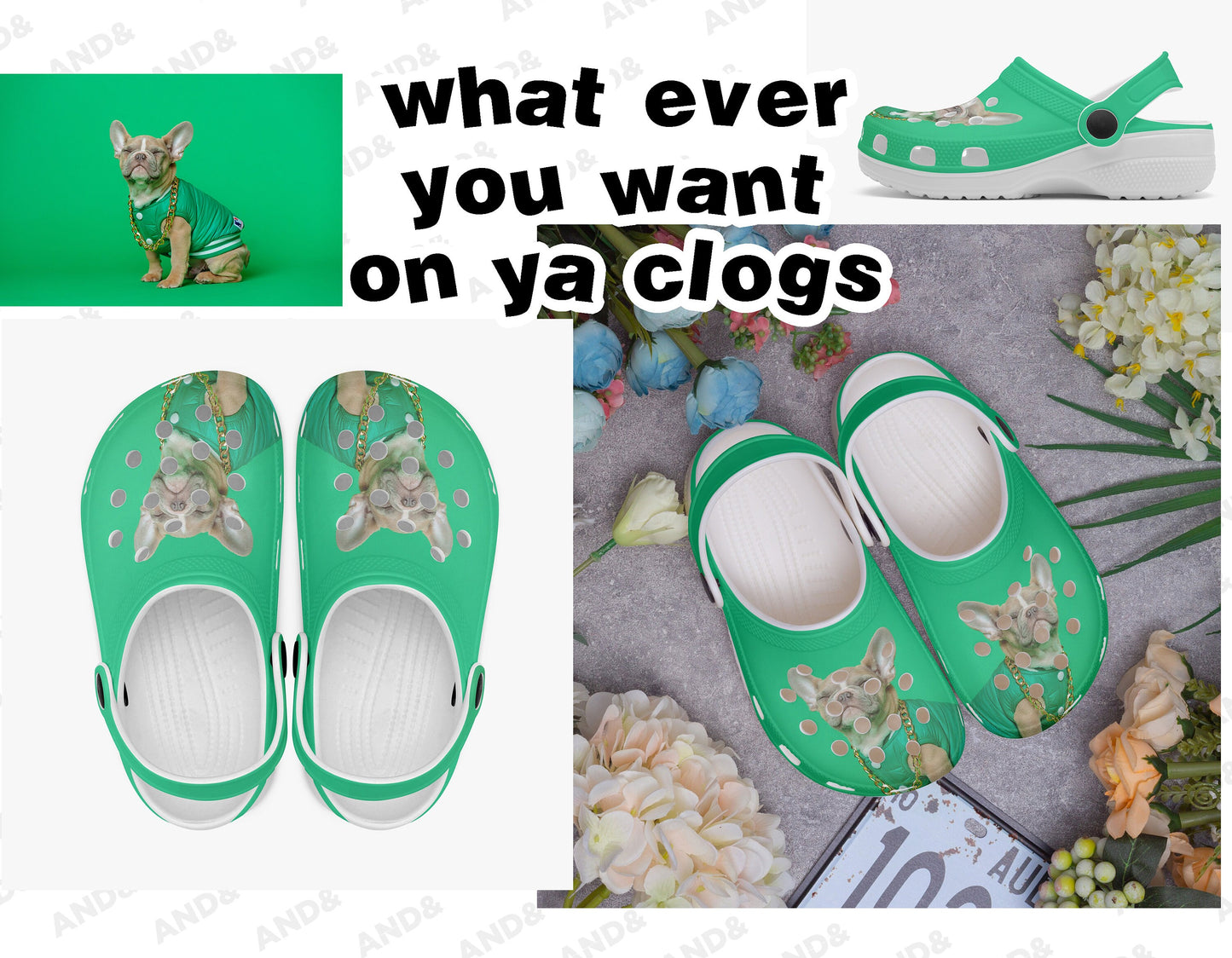 Custom Children's clogs