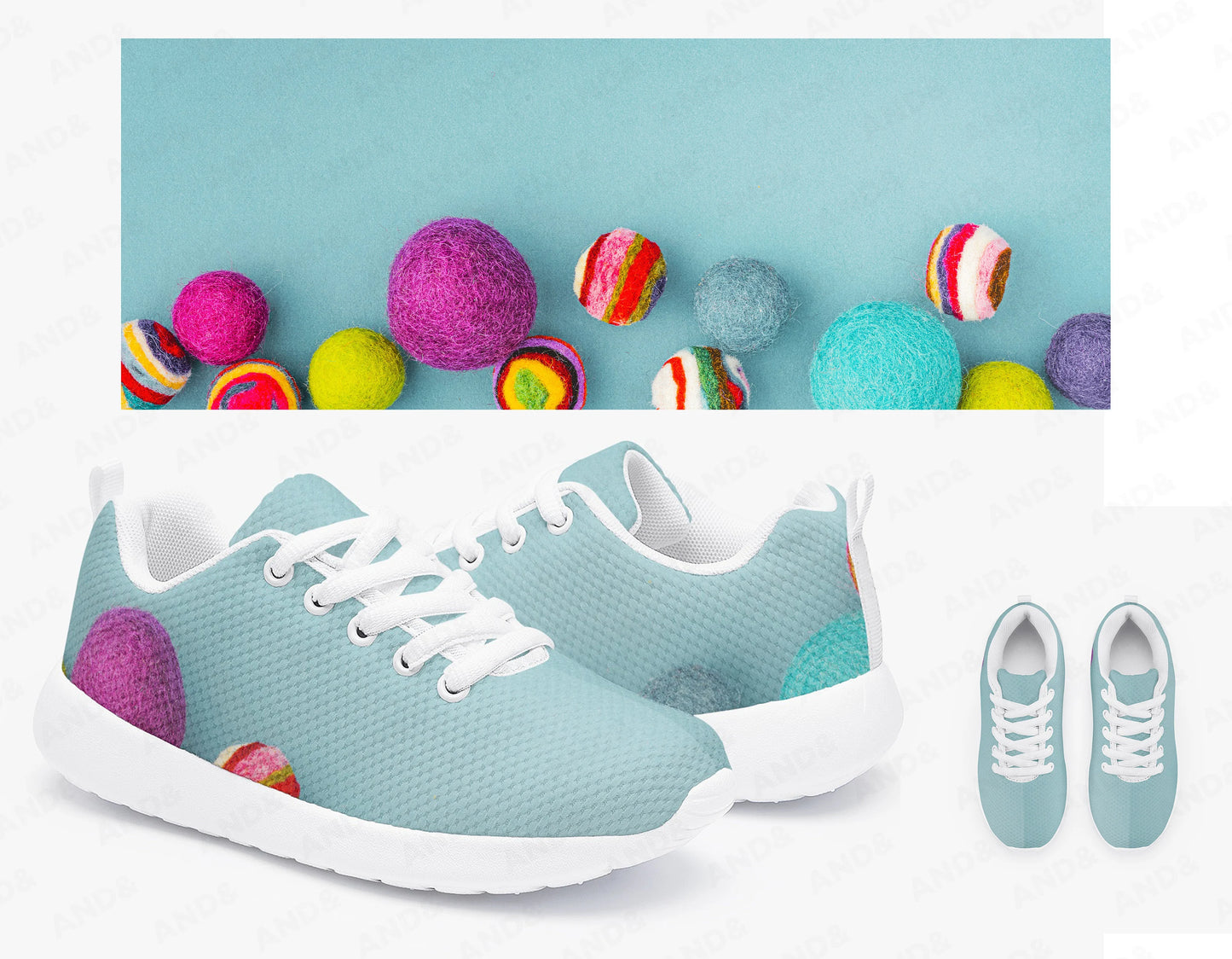 Custom Kids running shoes