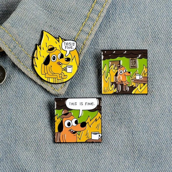 This is Fine Enamel Pin