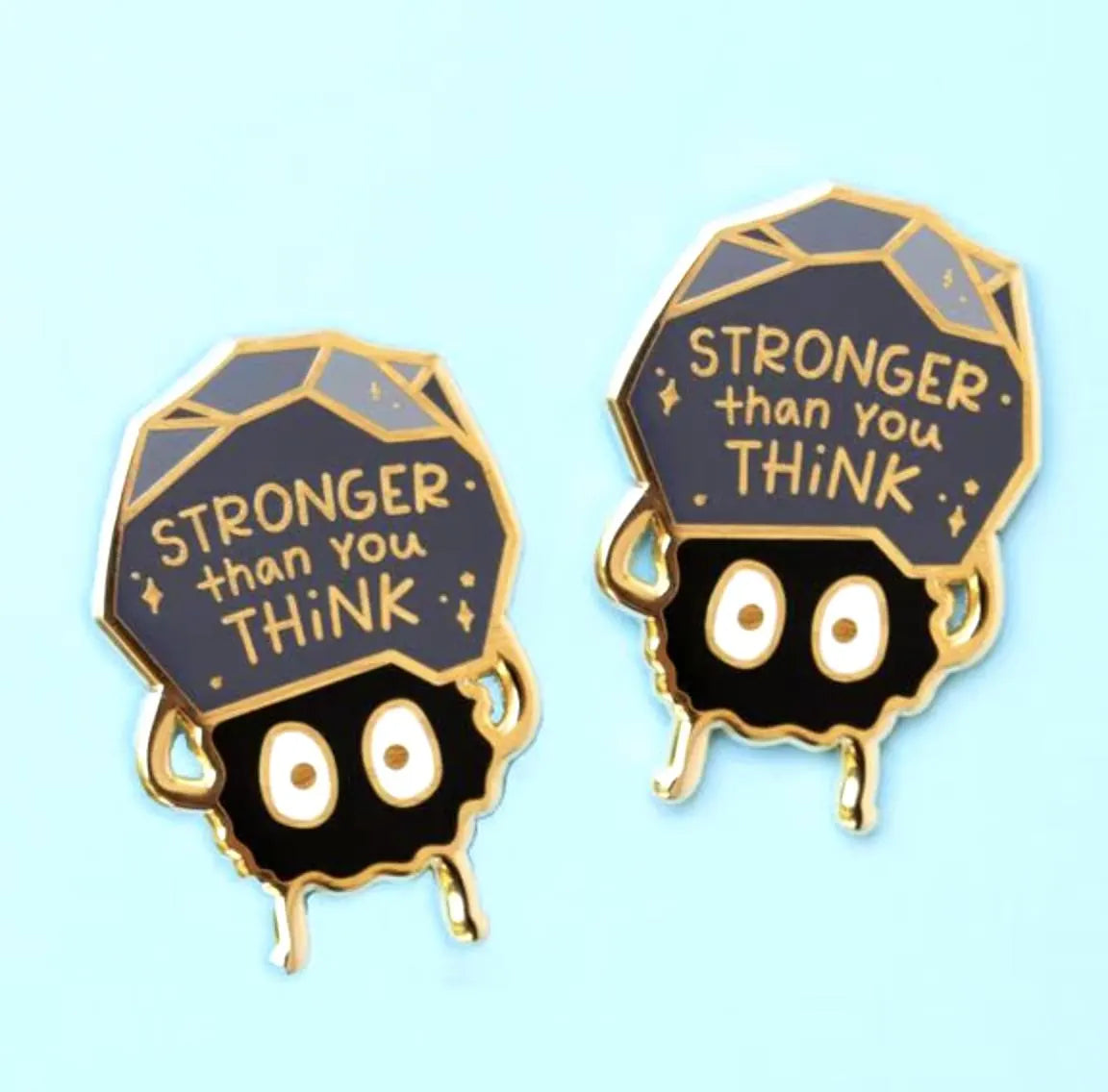 Soot Sprite Enamel Pin