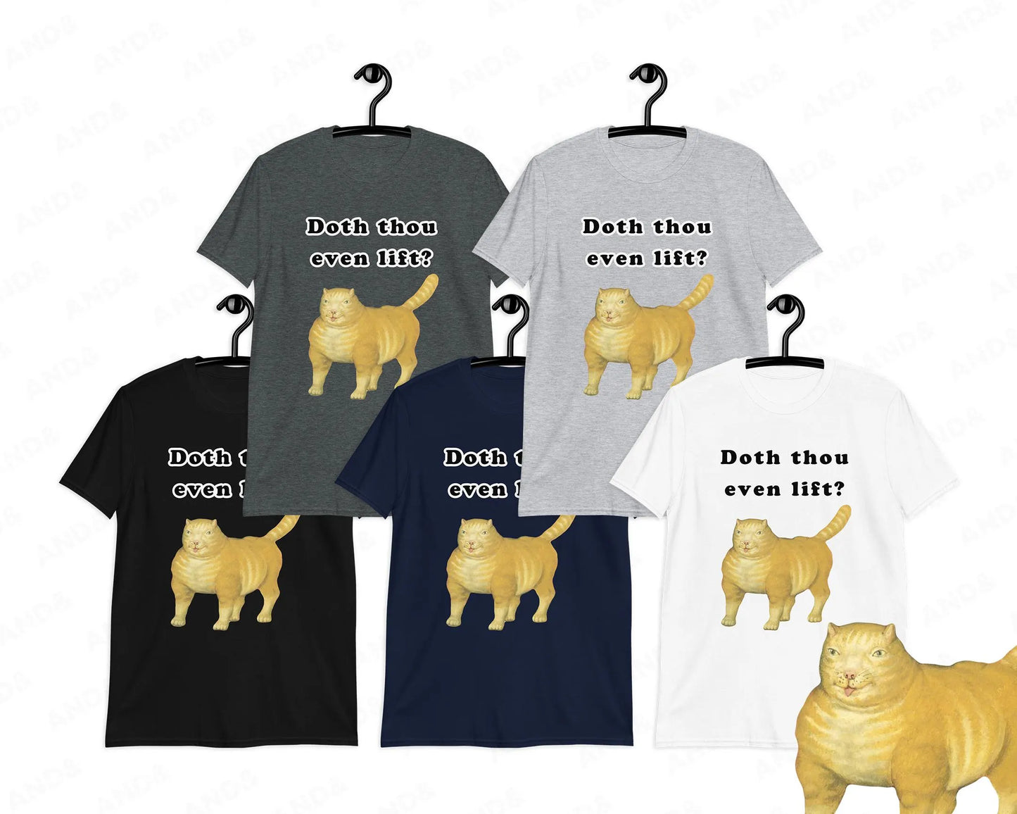 Do you even lift bro? Funny cat tshirt