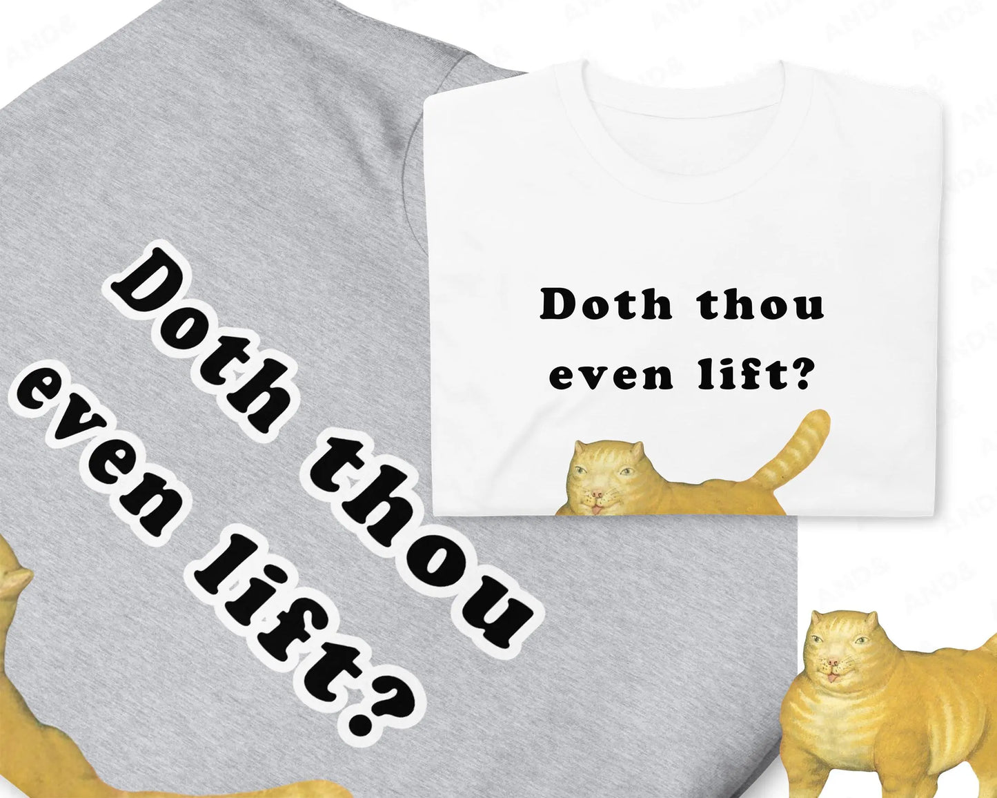 Do you even lift bro? Funny cat tshirt