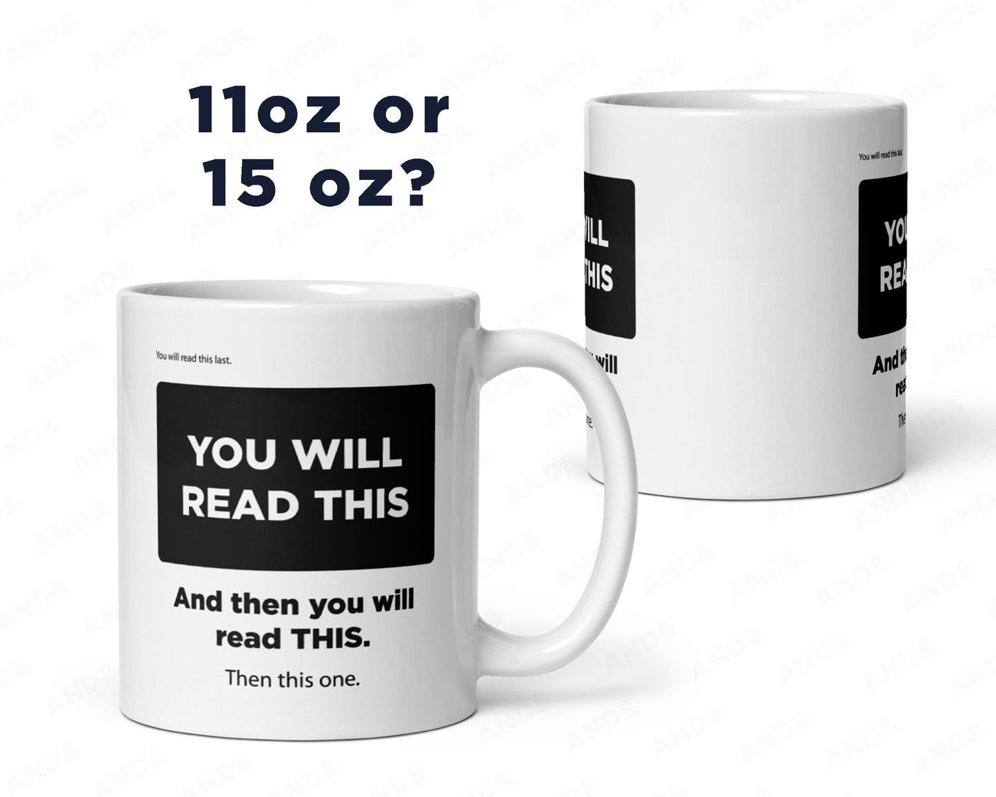 Designer mug UX design