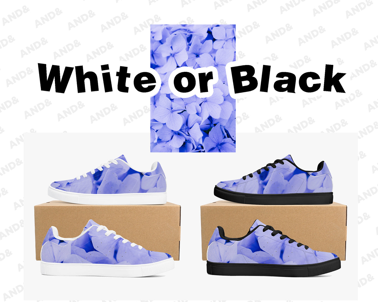 Leather sneakers Custom Classic Low-Top Custom shoes