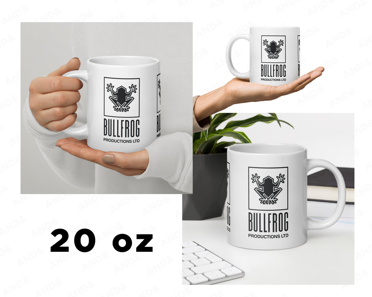 Bullfrog Productions Computer Mug