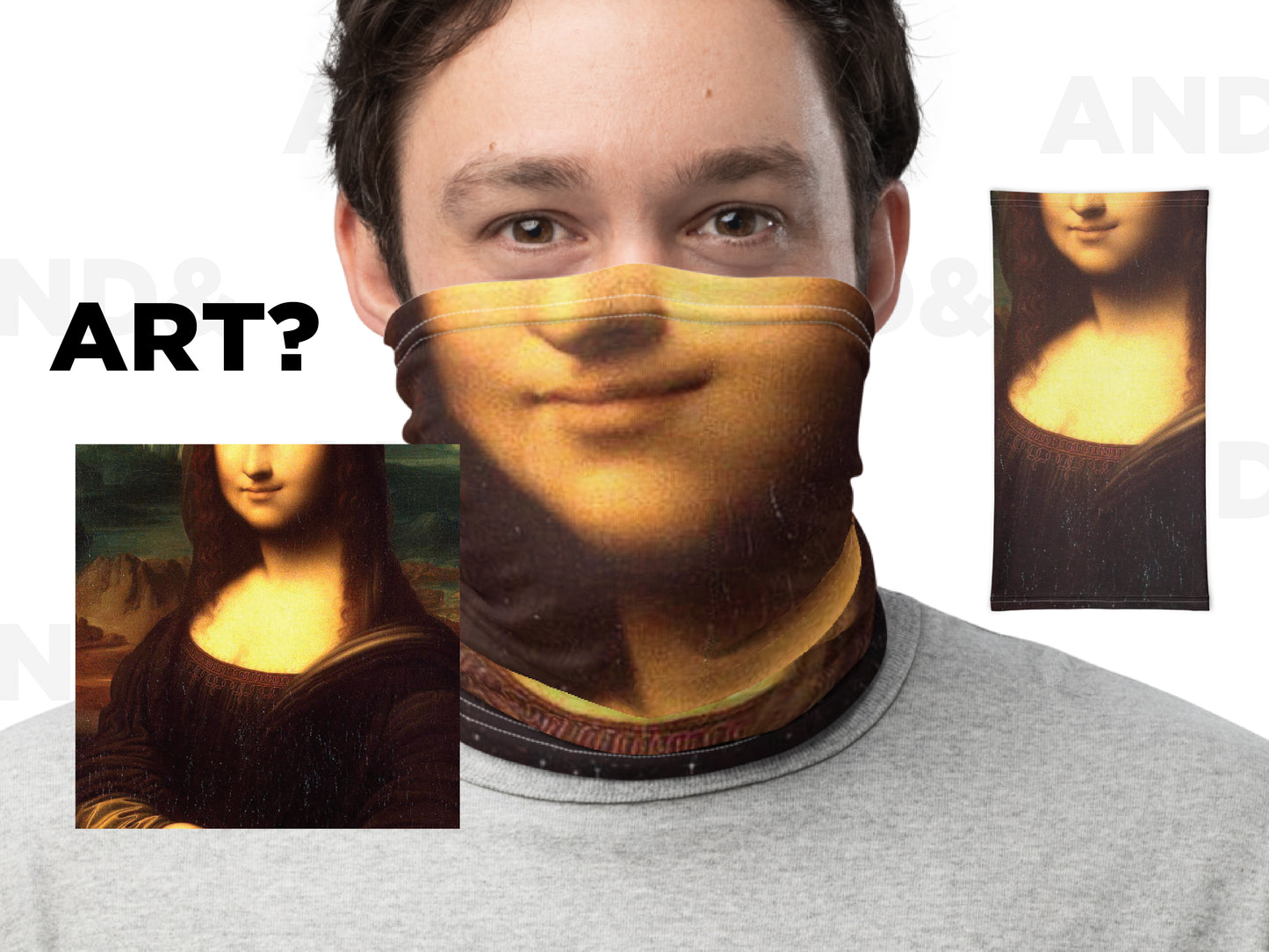 Custom Face Neck Gaiter