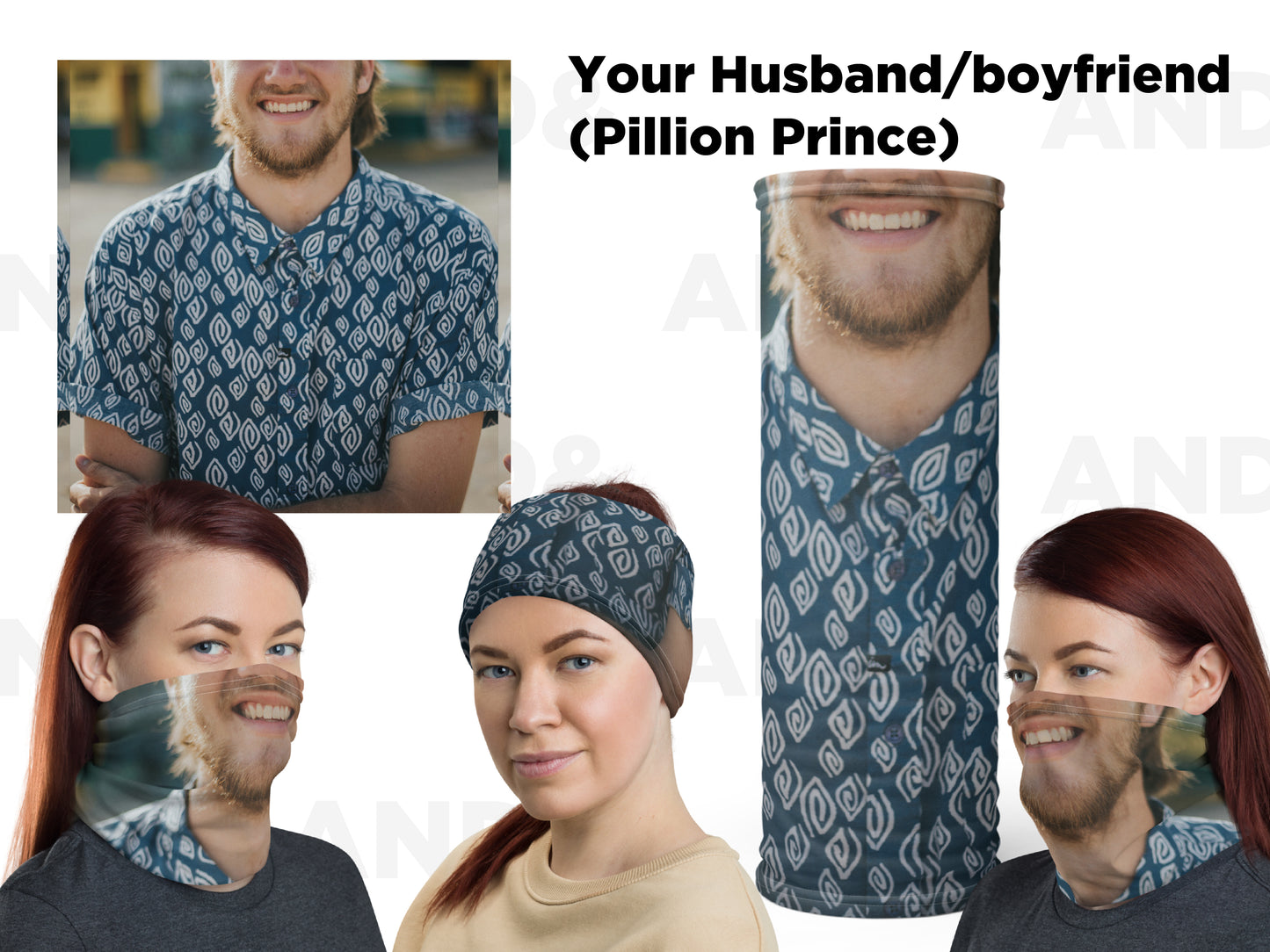 Custom Face Neck Gaiter