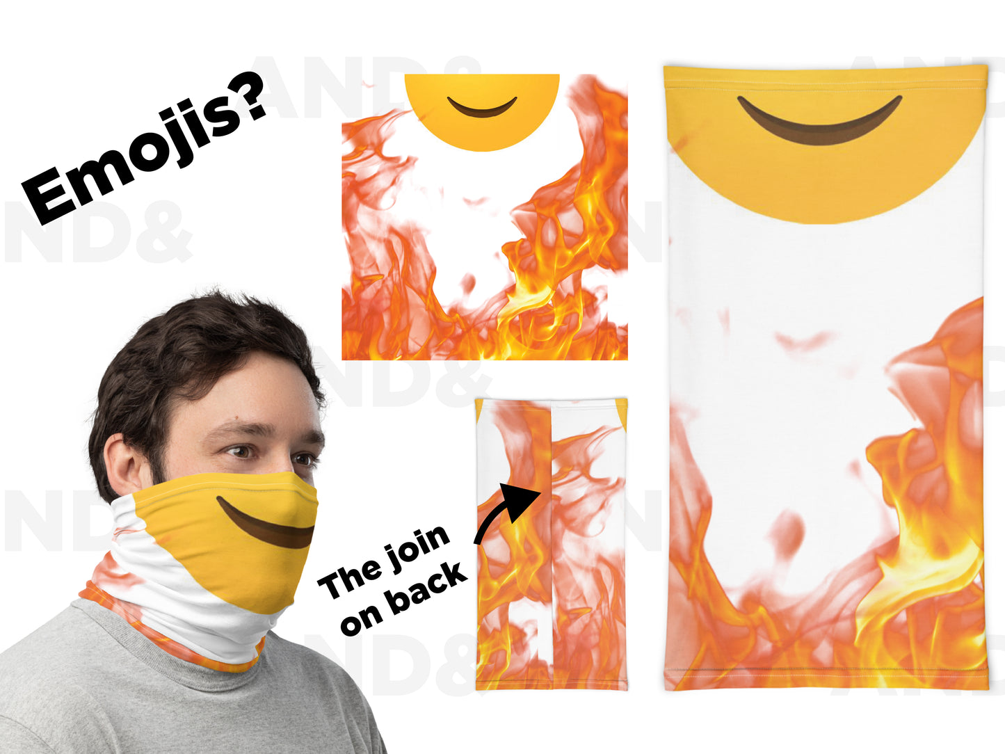 Custom Face Neck Gaiter