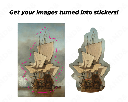 100 Custom Stickers