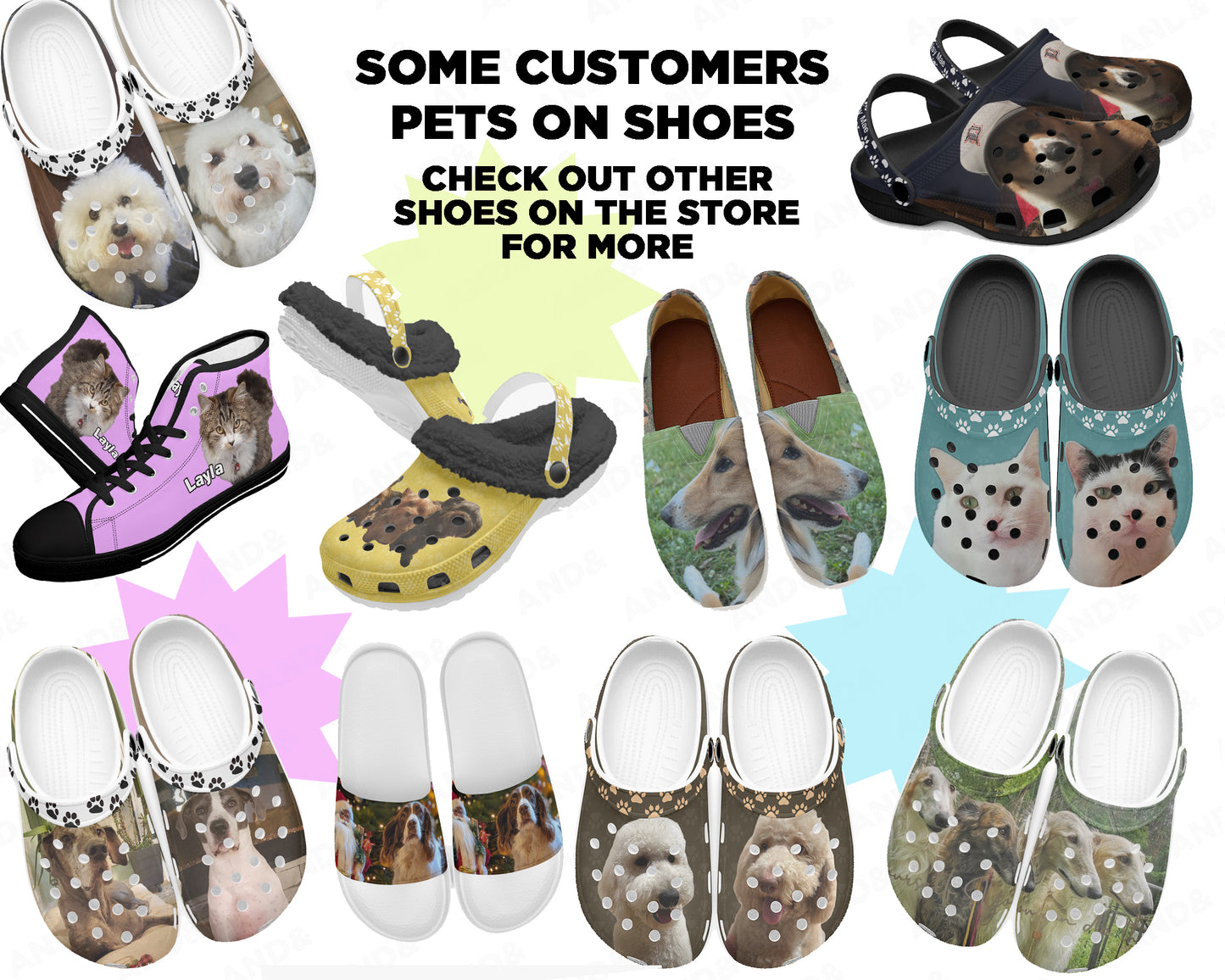 Custom Doggo Cloggo Clogs