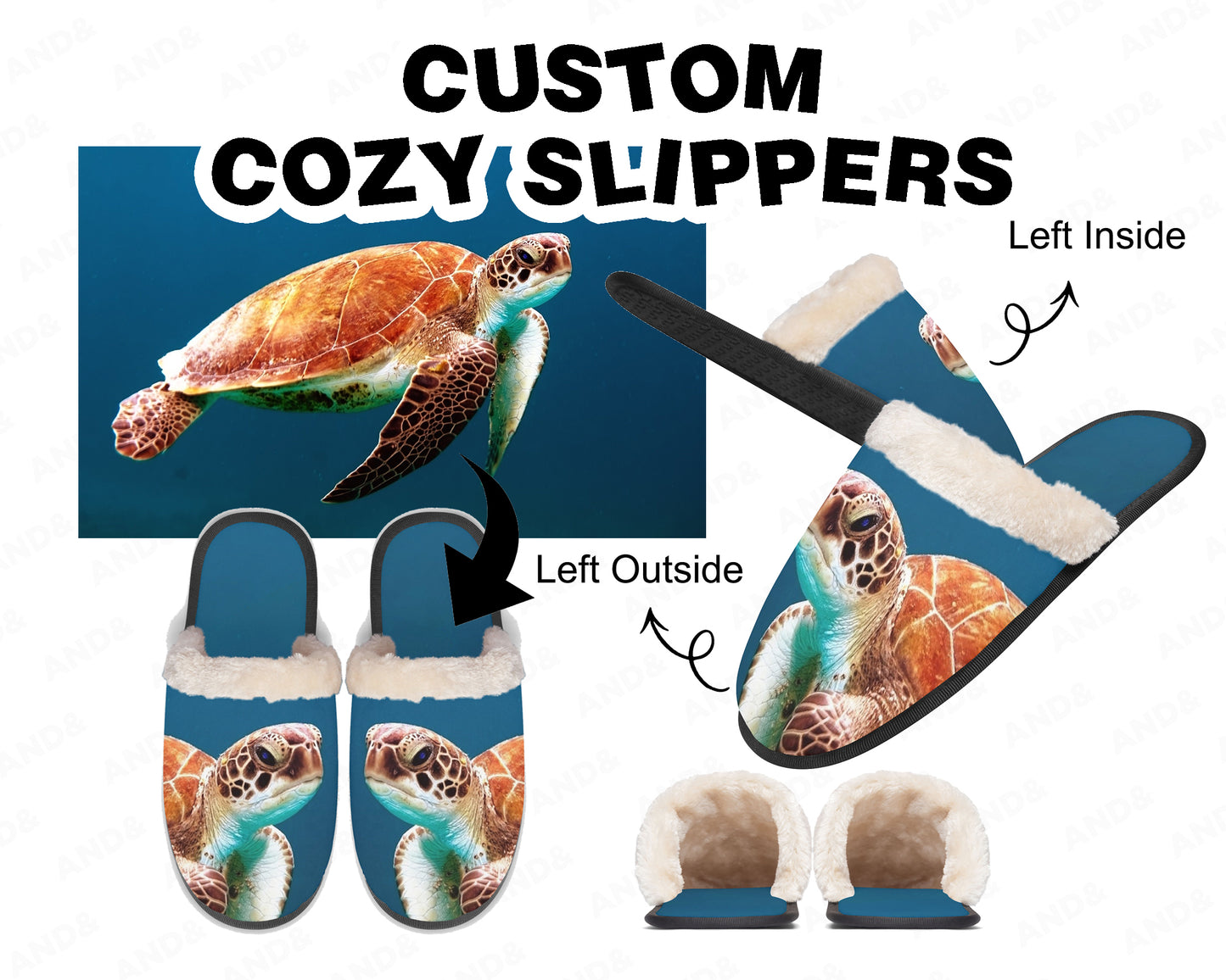 Custom Cozy Slippers