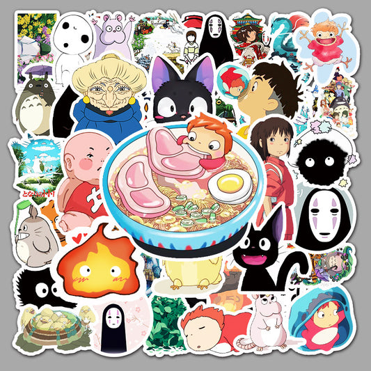 Studio ghibli stickers 50Pcs