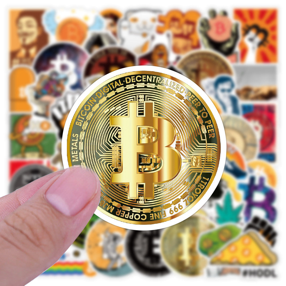 Bitcoin Stickers 50pcs set