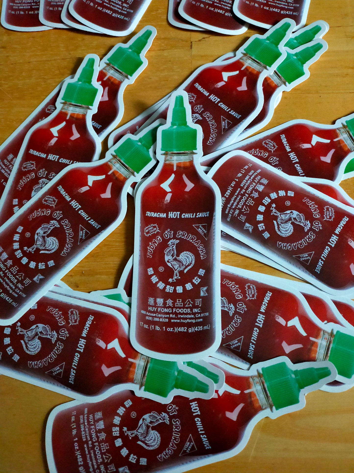 Sriracha Bottle Hot Sauce Sticker