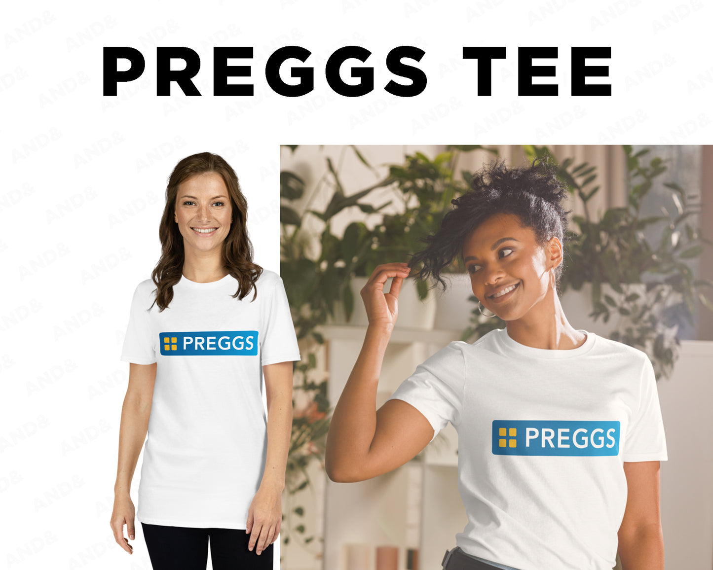 Preggs tee Couples Pregnant T-Shirt