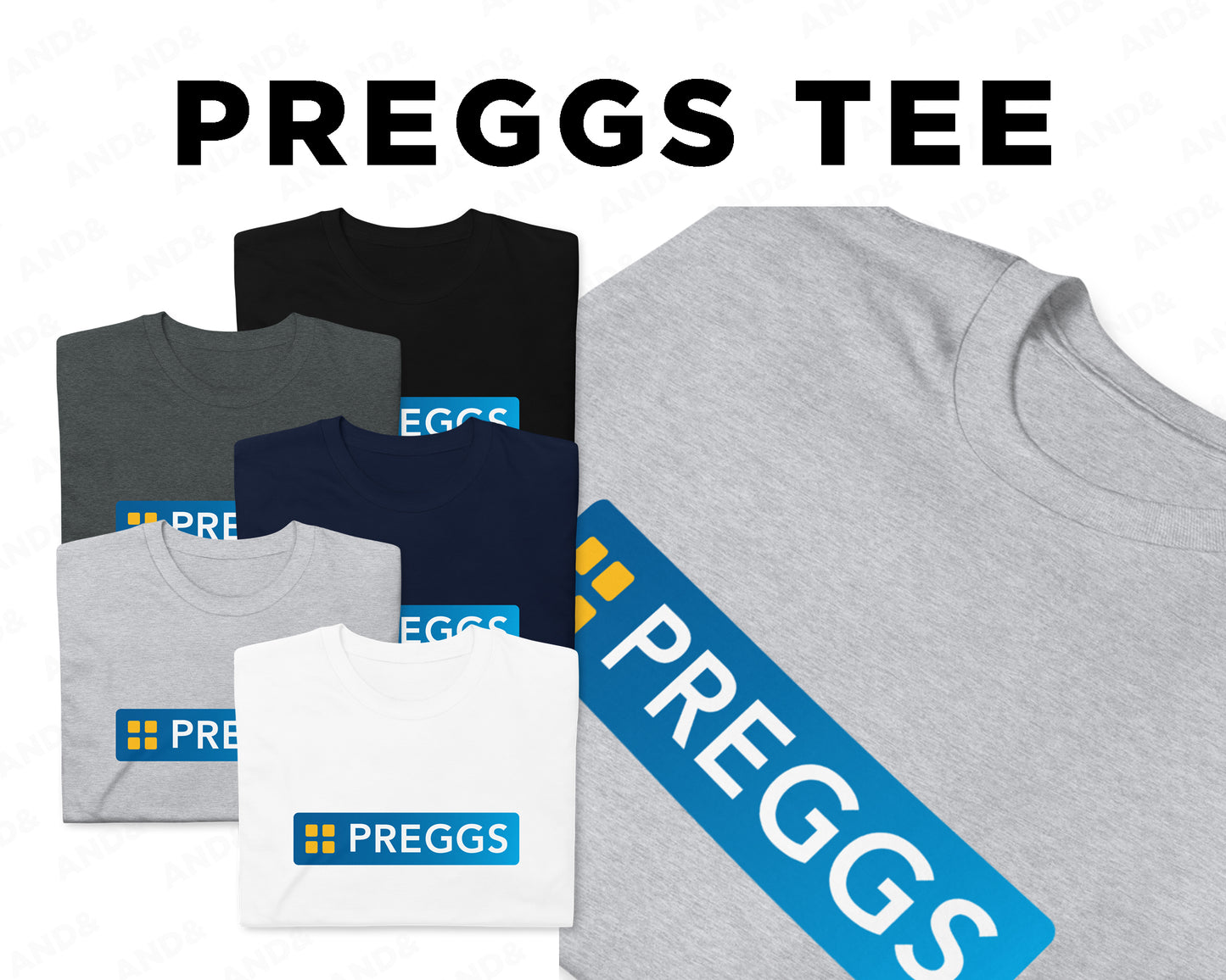 Preggs tee Couples Pregnant T-Shirt