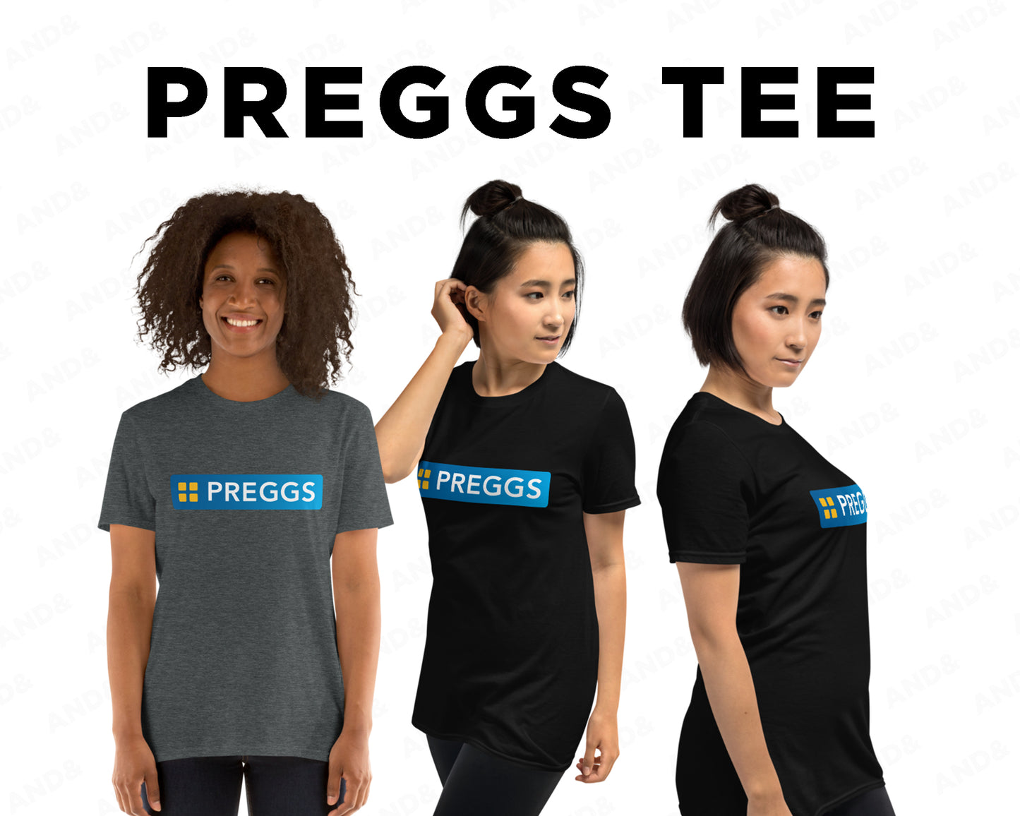 Preggs tee Couples Pregnant T-Shirt