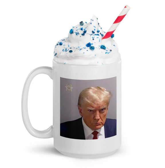 Trump mugshot mug