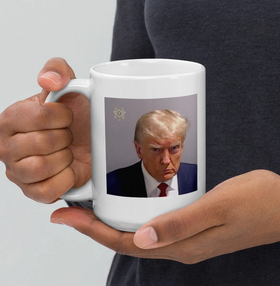 Trump mugshot mug