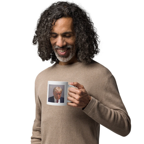 Trump mugshot mug
