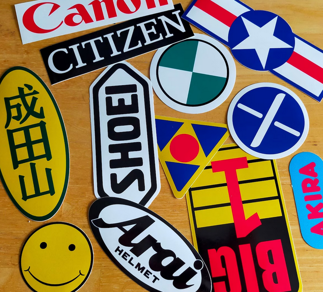 Akira Sticker Set