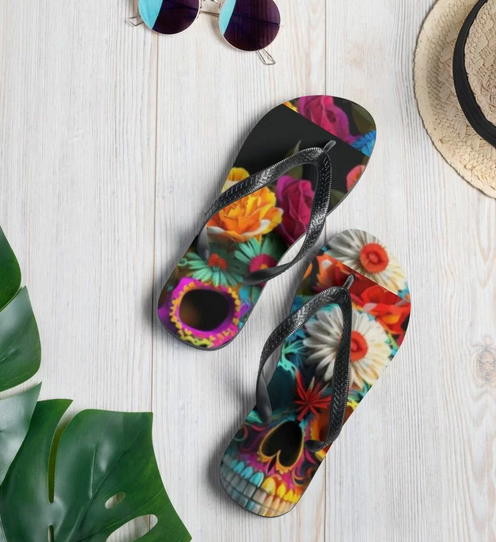 Custom Flip flops Printed
