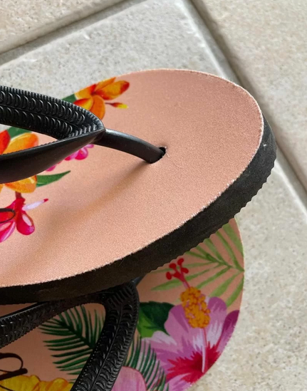 Custom Flip flops Printed