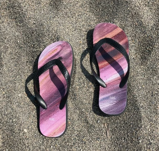 Custom Flip flops Printed