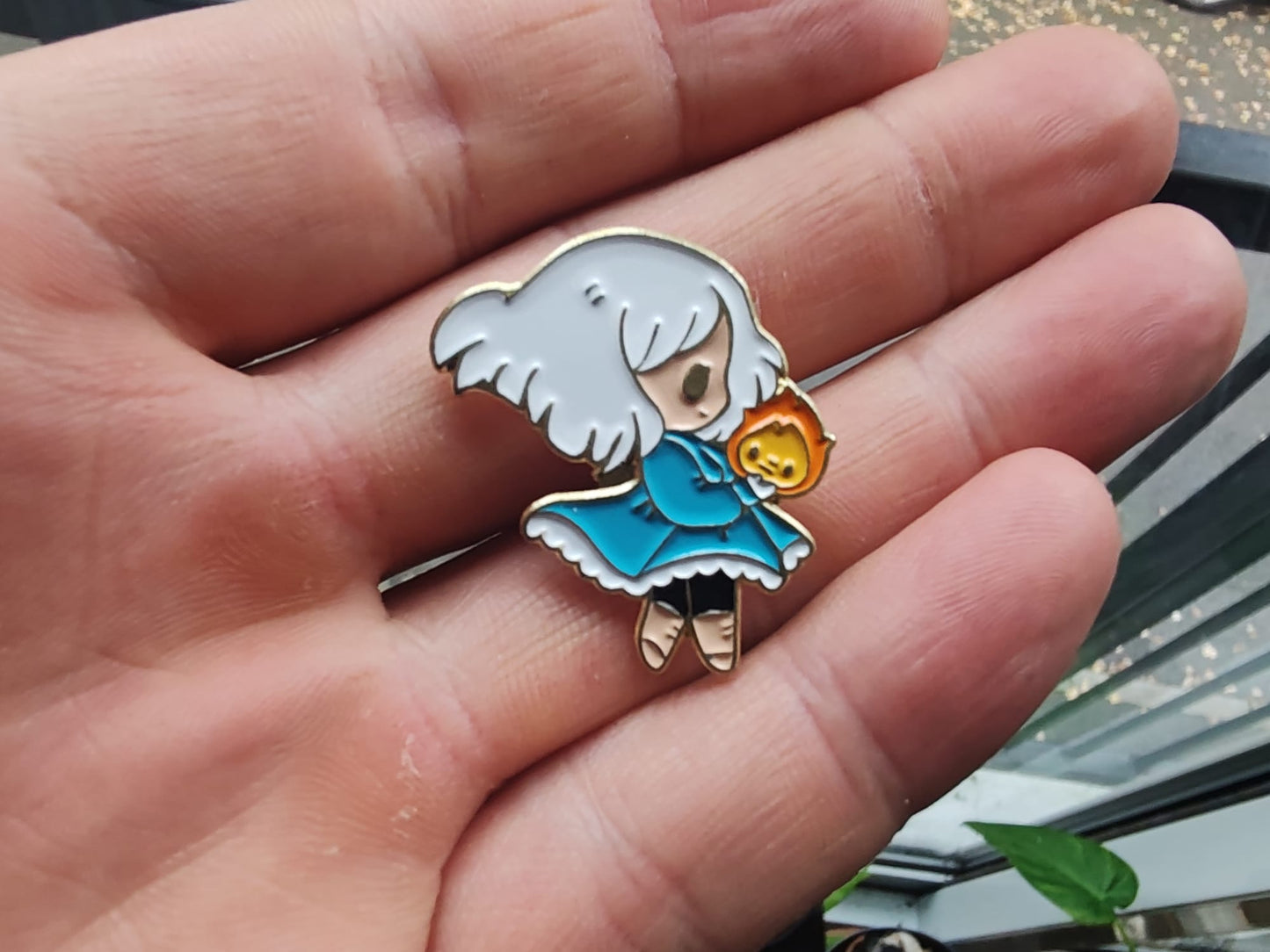 Sophie Enamel Pin