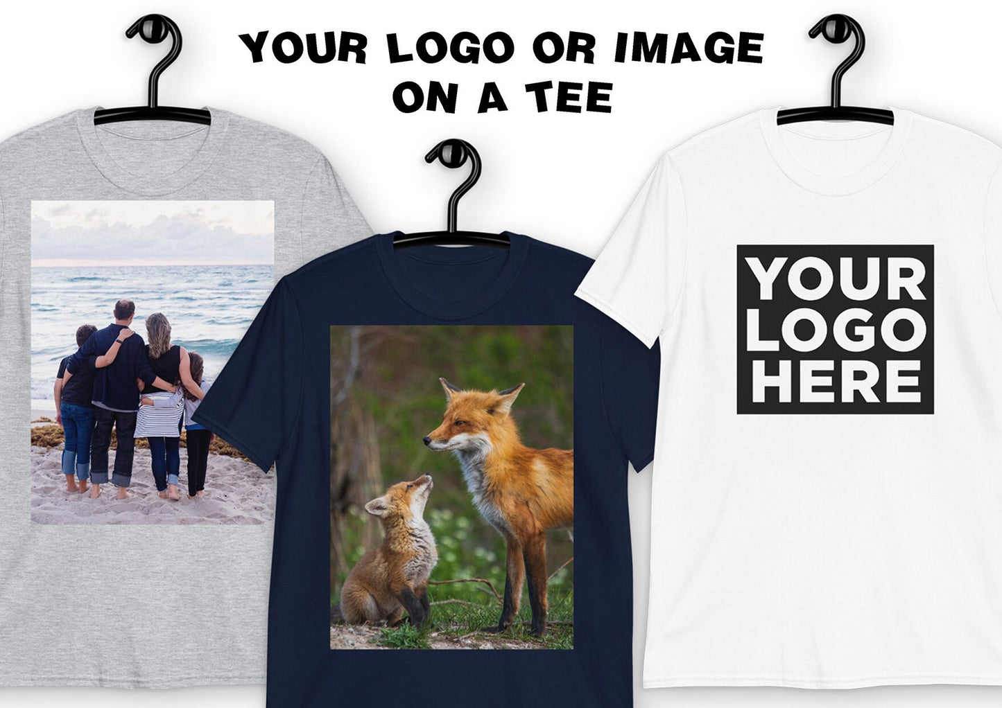 Custom personalised tee Image / Logo