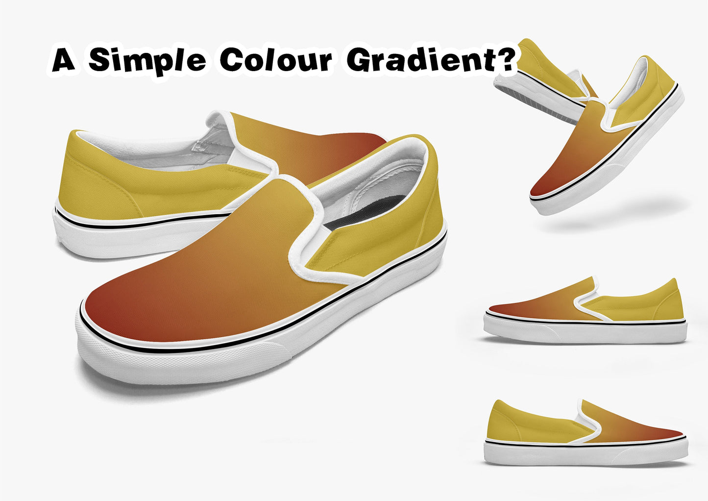 Custom slip on shoes