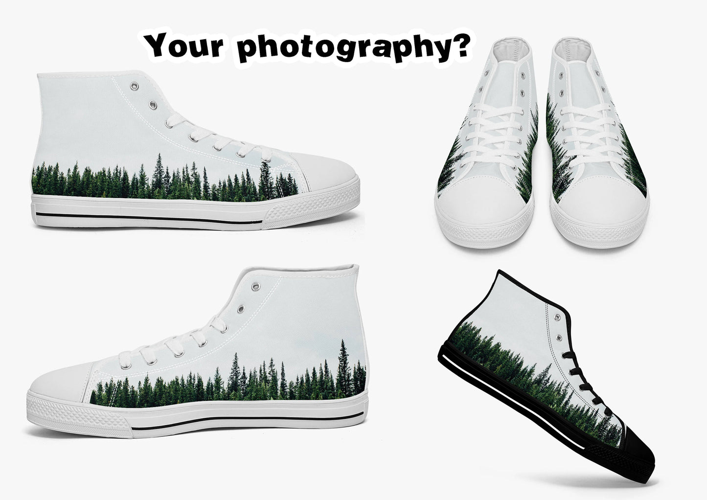 Custom High-top Canvas Shoes