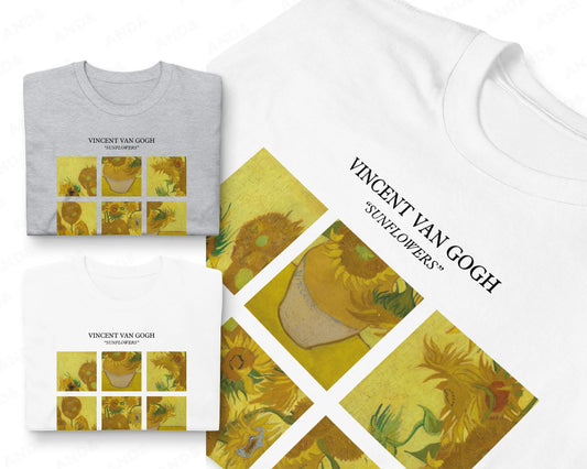 Van Gogh Sunflowers Tshirt