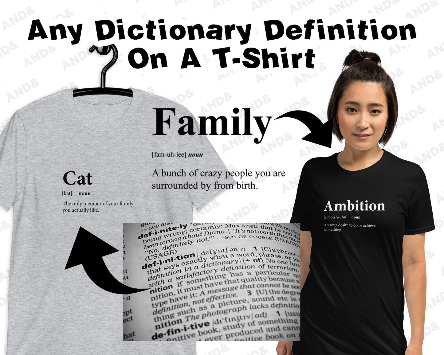 Dictionary Definition on a  Tee