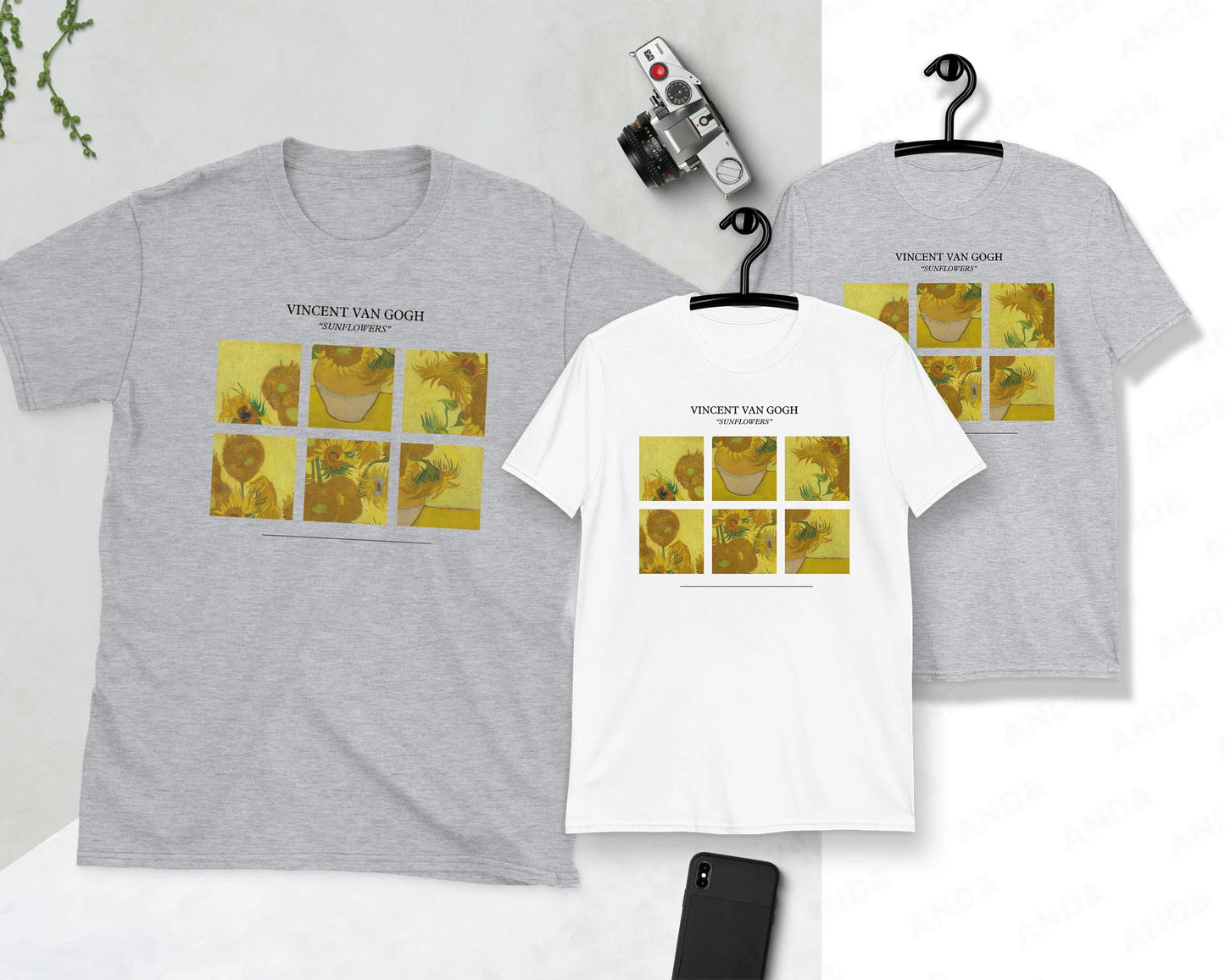Van Gogh Sunflowers Tshirt
