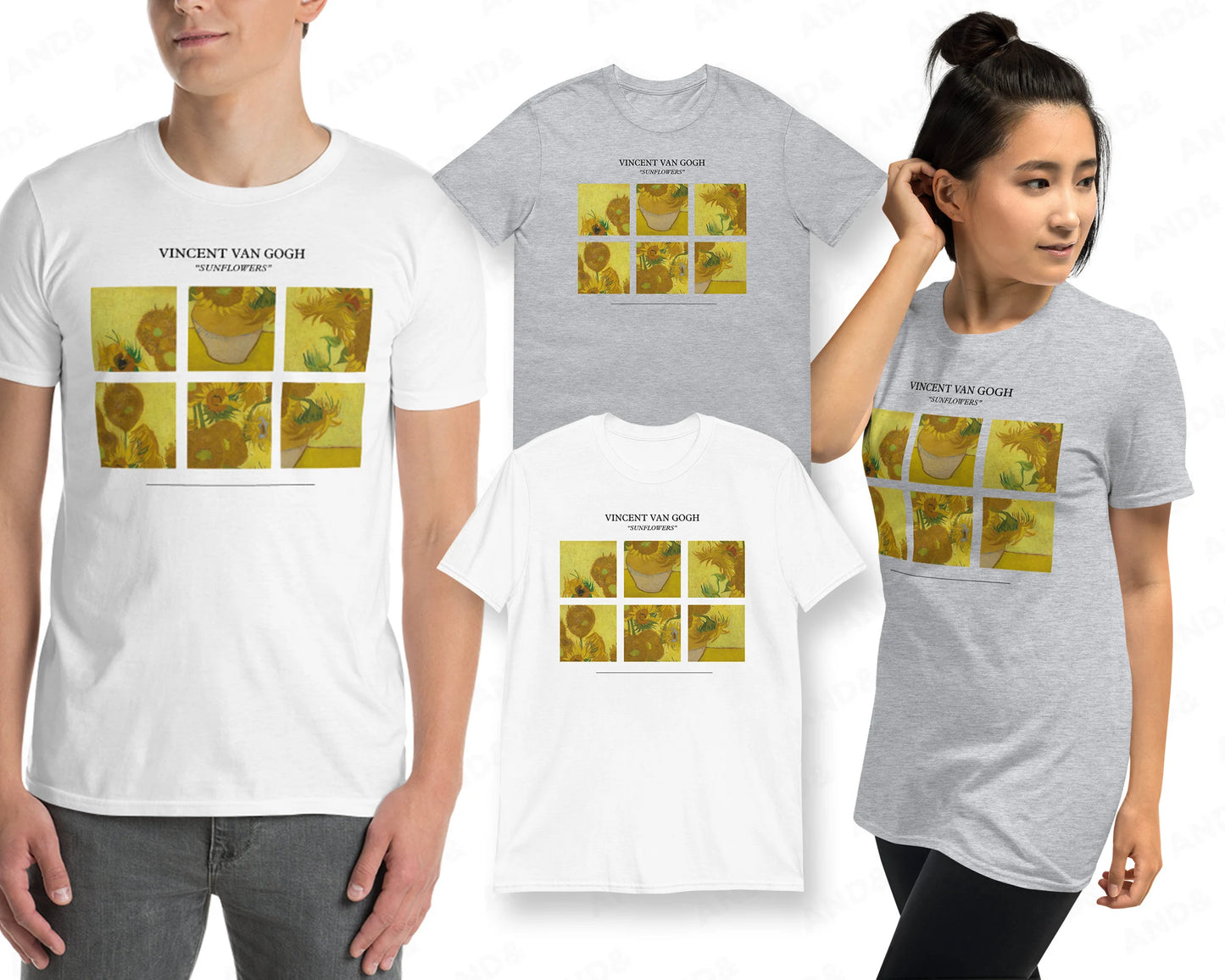 Van Gogh Sunflowers Tshirt