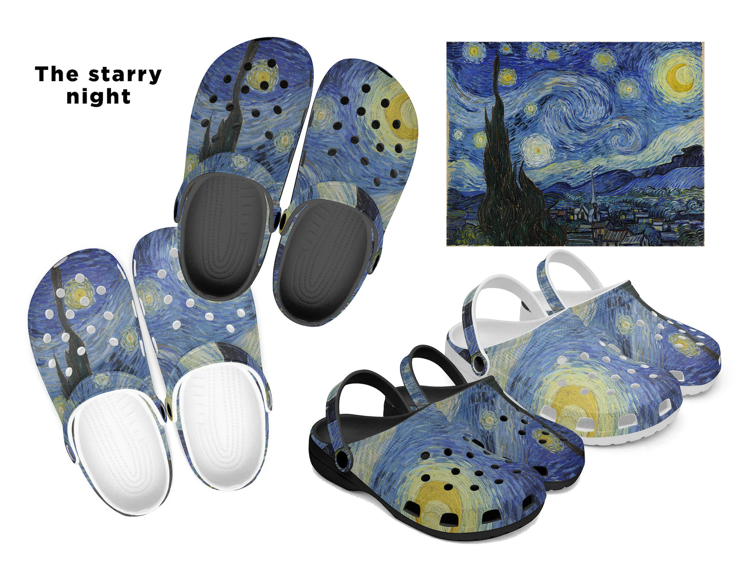 Van Gogh Clogs