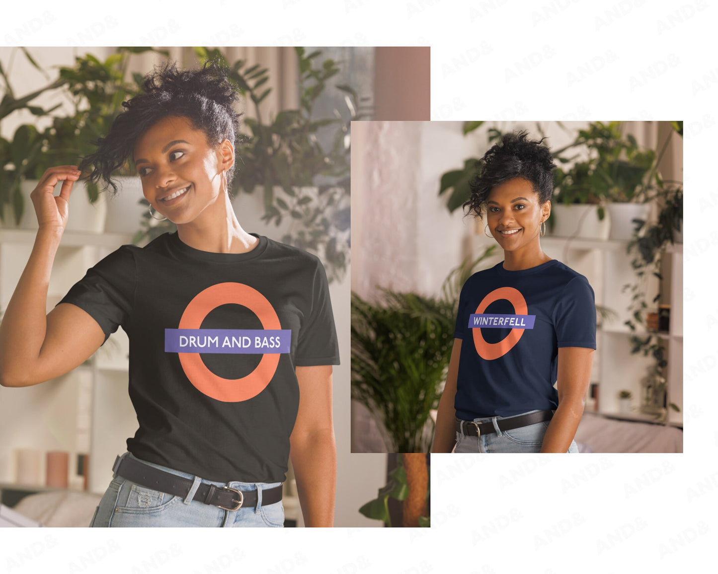 Custom Underground London tee