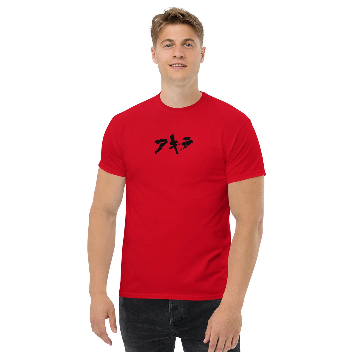 anime biker jacket tee