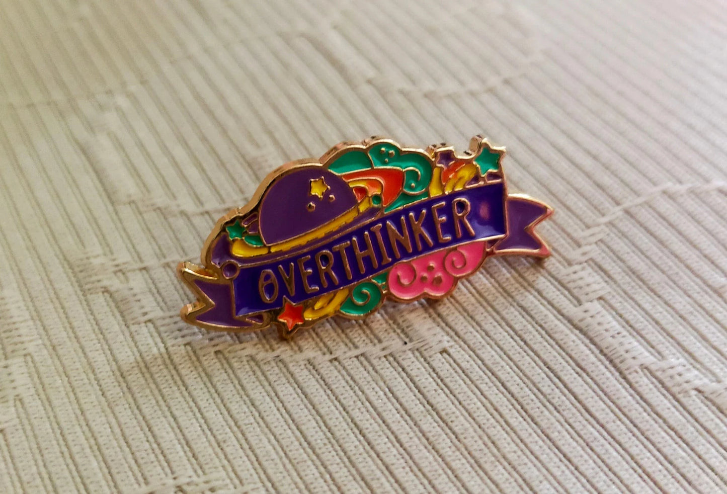 overthinker pin