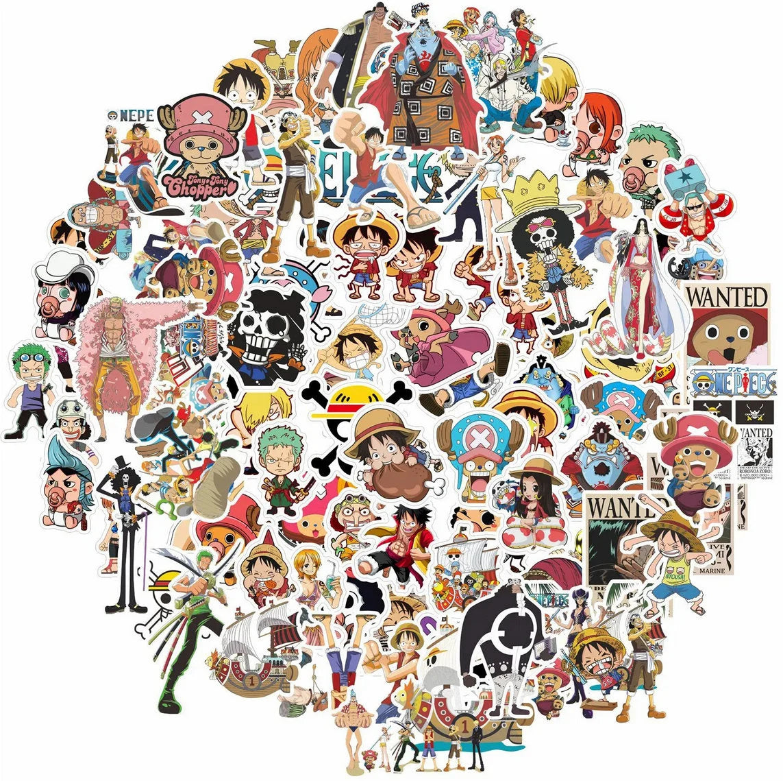 One Piece Stickers