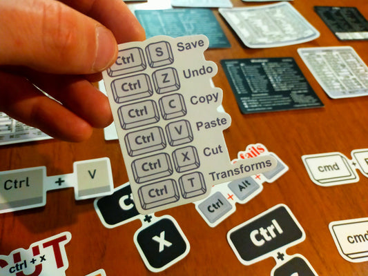 Shortcut sticker 30 pack