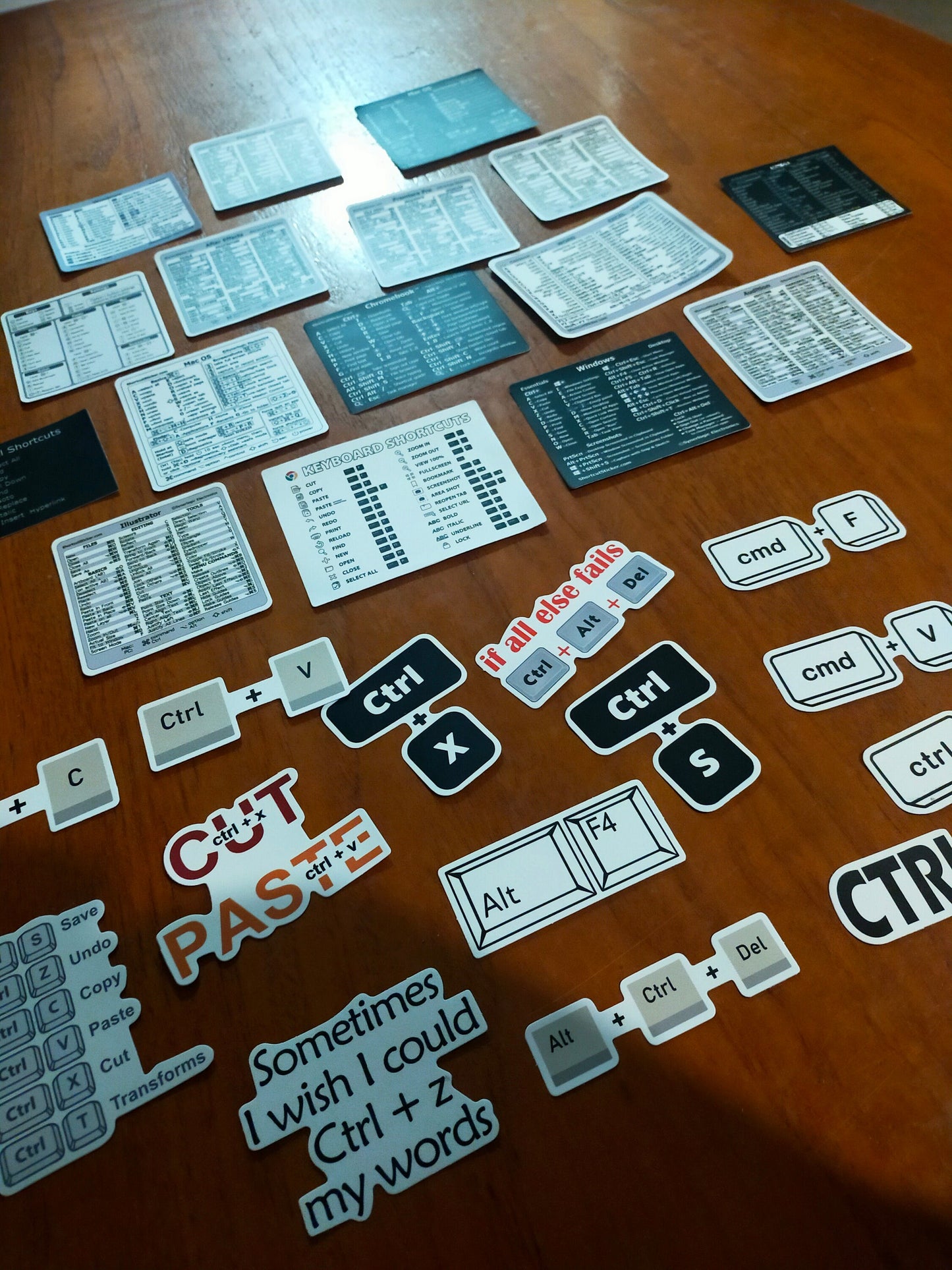 Shortcut sticker 30 pack
